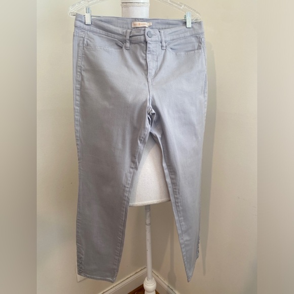 Tory Burch Women's Grey Cropped Pants Size 31 - Picture 1 of 6